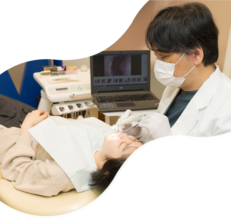 しらかば歯科の診療の様子