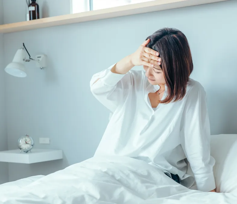 起床時の不調のイメージ